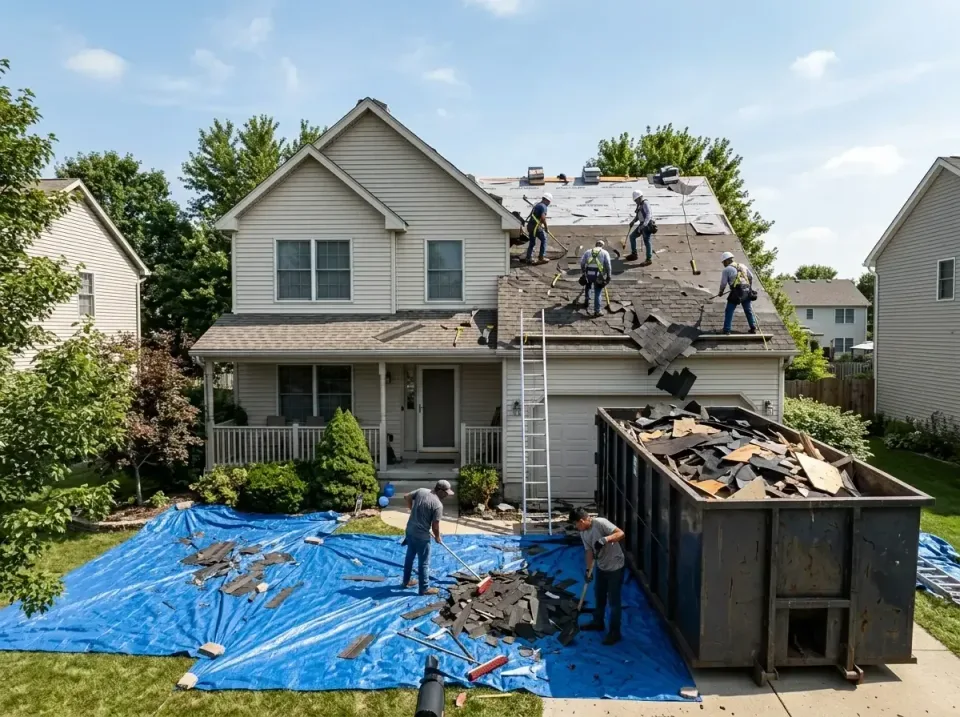 roof-replacement-debris-remova-004 — frequently asked questions, Cheapest Dumpster Rentals in Sharonville, OH